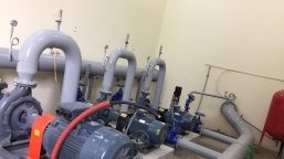 Lắp ráp, đấu nối hệ thống xử lý nước sạch nhà máy nước sạch sông Đà